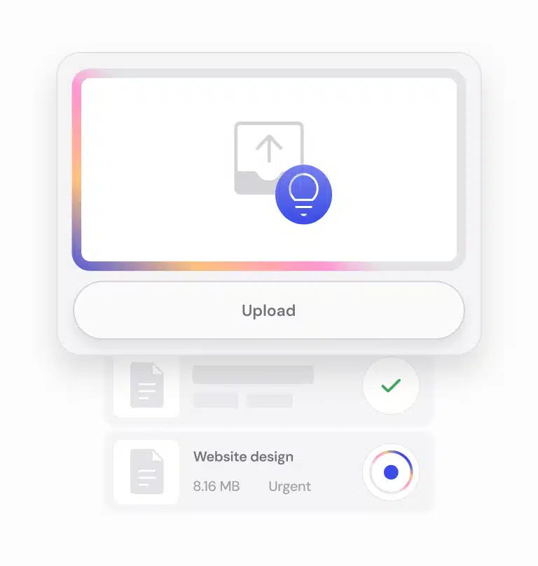 Submitting a design request via unlimited design service