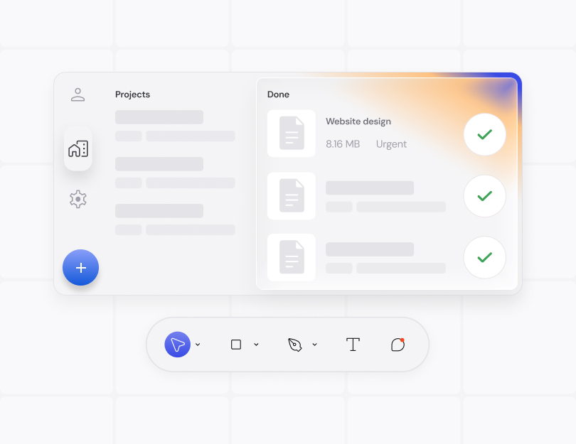 Hire vibe coder with design included — completed project dashboard